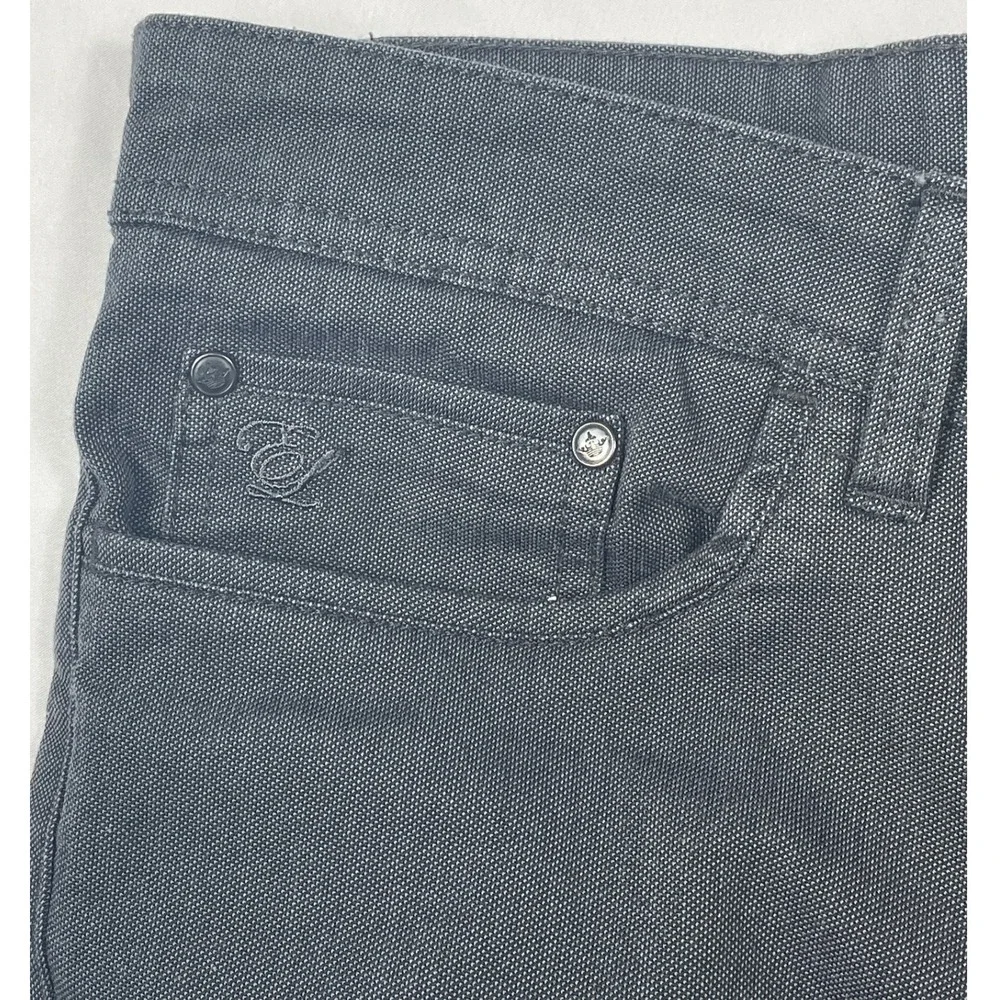 English Laundry Men's 32x32 Charcoal Stretch Denim Modern Straight‎ Premium Fit